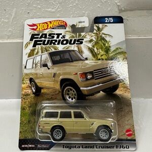Hot Wheels Premium Fast & Furious Toyota Land Cruiser FJ60